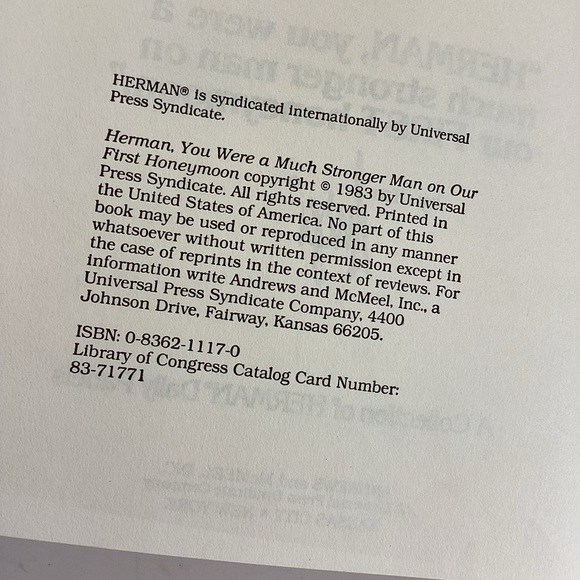 🛍️$5 Add-on🛍️ Herman comic book - Picture 3 of 5